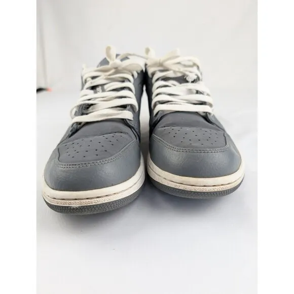 Men's Size 11 Nike Air Jordan 1 Low ‘Cool Gray’ 2014 553558