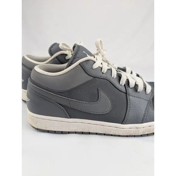 Men's Size 11 Nike Air Jordan 1 Low ‘Cool Gray’ 2014 553558