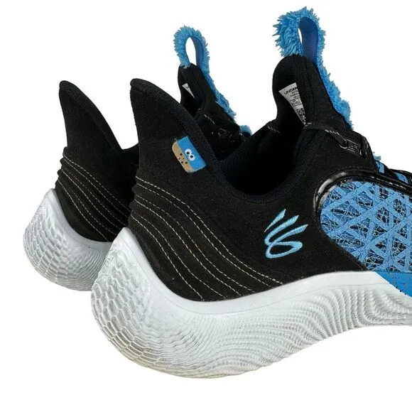 Mens Size 15 Under Armour Curry Flow 9 Cookie Monster SC Shoes Sesame Street‎