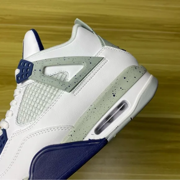 Men’s Sneakers -Air Jordan 4 “Midnight Navy” -Athletic Casual Shoes-Size 11
