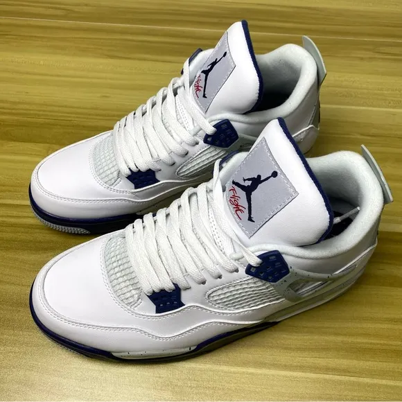 Men’s Sneakers -Air Jordan 4 “Midnight Navy” -Athletic Casual Shoes-Size 11