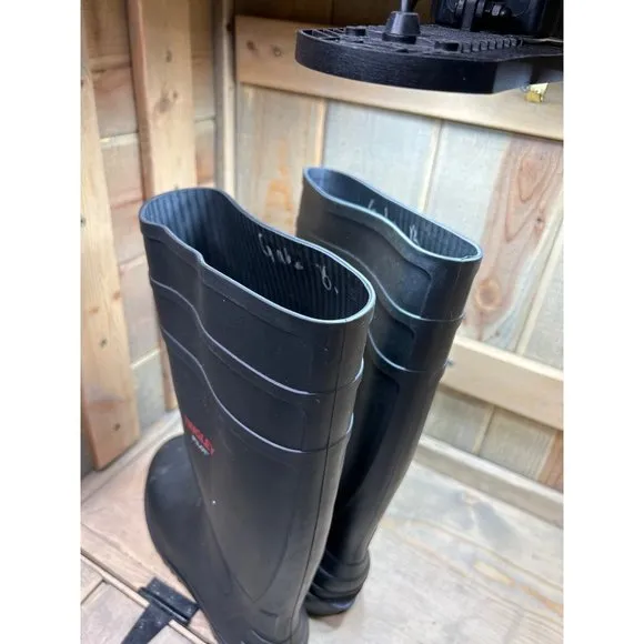 Mens TINGLEY Pilot Rubber Work Rain Boots US 8 Waterproof