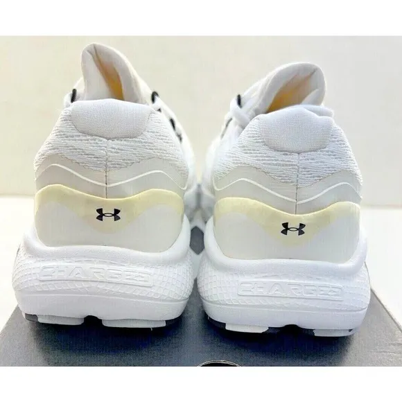 Men's UNDER ARMOUR UA Charged Vantage Marble White Running Shoes 3024734-100 NWD