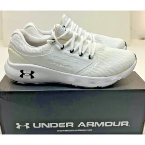 Men's UNDER ARMOUR UA Charged Vantage Marble White Running Shoes 3024734-100 NWD