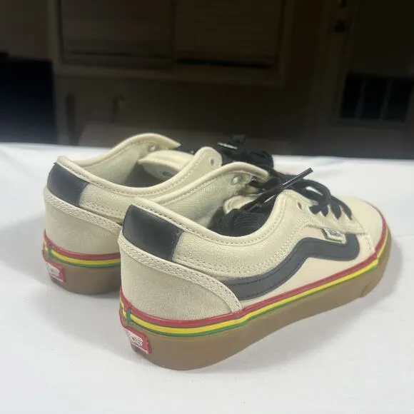 Men’s Vans Chukka Low Sidestripe Rasta Turtledove Suede/Canvas Skate Shoe Sz 6.5