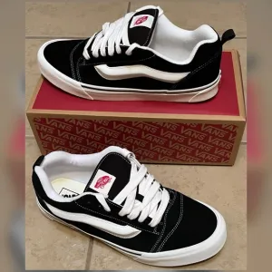 Men’s Vans Knu Skool Suede Black Color Shoes Size 13