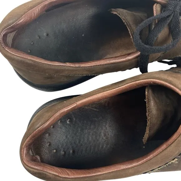 Mephisto Berkeley Dark Brown Leather Air Bag System Men's Shoes Size 10.5