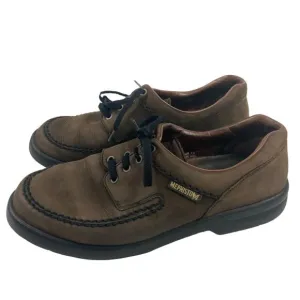 Mephisto Berkeley Dark Brown Leather Air Bag System Men's Shoes Size 10.5