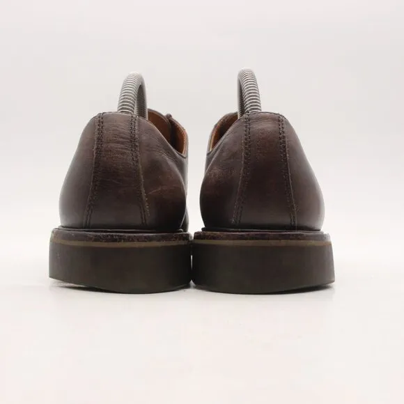 Mephisto Melchior Men's Size 7 Air Relax Derby Dress Shoes Brown Leather Cap Toe