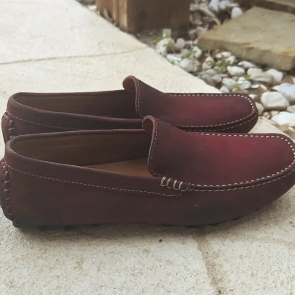 Mercanti Fiorentini Leather Loafers Slip-Ons Size 8.5M
