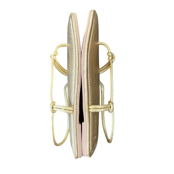 Mercedes Castillo Julianna Gold Sandals – US 9.5/EU 39.5