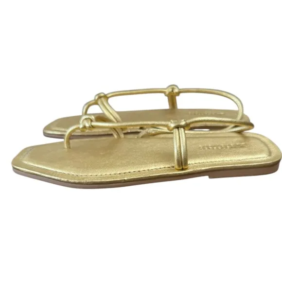 Mercedes Castillo Julianna Gold Sandals – US 9.5/EU 39.5