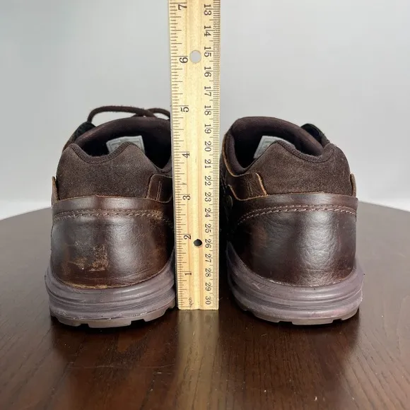 Merrell Brevard Shetland Shoes Mens‎ 10.5 Brown Leather Casual Lace up Sneakers