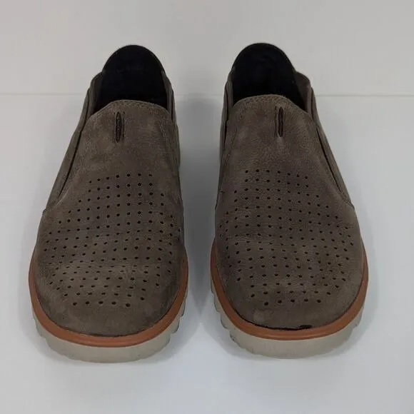 Merrell Men's Downtown Brown Leather Moccasin Shoes 10