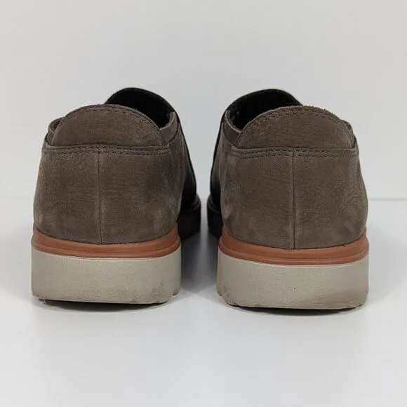 Merrell Men's Downtown Brown Leather Moccasin Shoes 10
