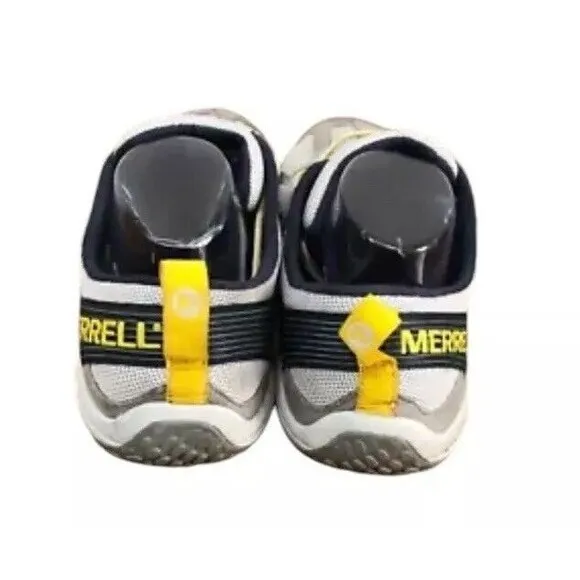 Merrell Road Glove Ash/Anodized Gold Sneakers Men's 12 Gray Mesh Athletic Shoes