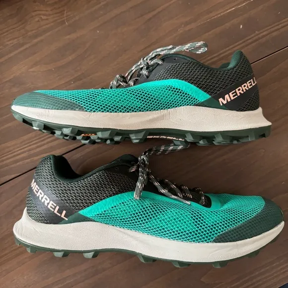 Merrell Womens Skyfire Teal Sneakers