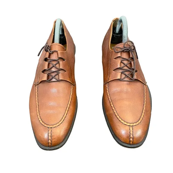 Mezlan Mens Made In Spain Brown Upper Leather Dress Shoes Size 8.5