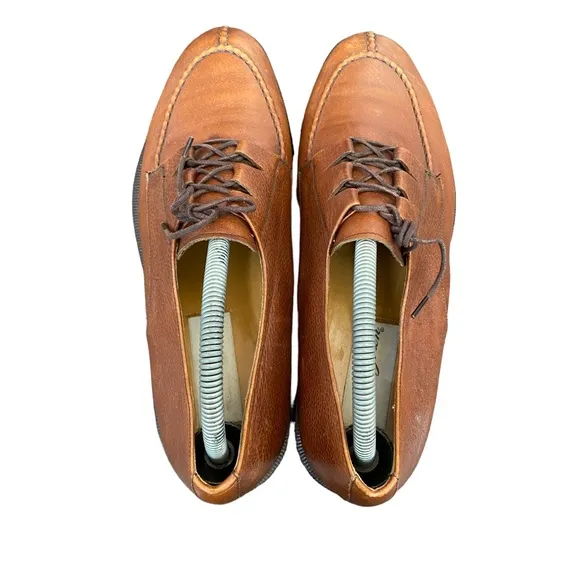Mezlan Mens Made In Spain Brown Upper Leather Dress Shoes Size 8.5