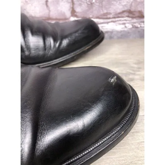 Mezlan Tortosa Black Leather Monk Strap Leather Dress Shoes Men’s Sz 13M US/46EU