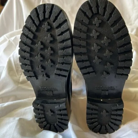Michael by Michael Kors Black Ankle Rain Boots- Size 6  NWOB