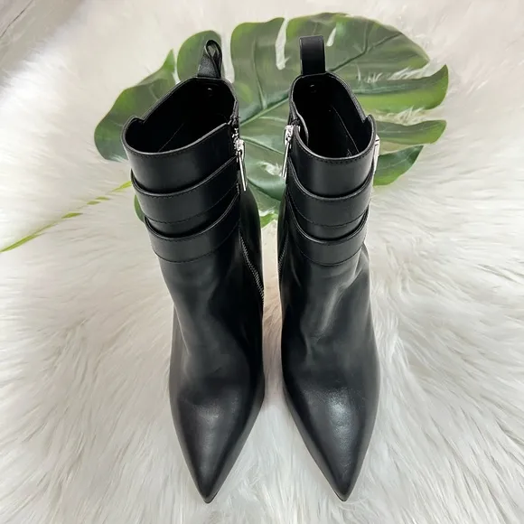 Michael Kors Amal Leather Ankle Bottle Black ✨brand new ✨No box