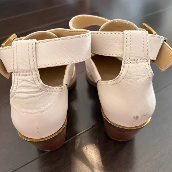 Michael Kors | Griffin Cutout Brass Detail Booties | Size 7 | 2.5” Heel