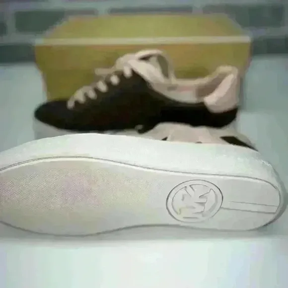 Michael Kors Shoes Poppy Lace up Sneaker Shoes Brown Powder Blush