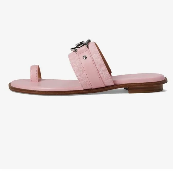 Michael Michael Kors Rory Thong Sandals sz 5 nwot shell pink