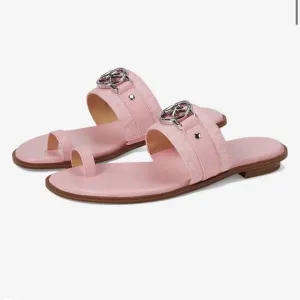 Michael Michael Kors Rory Thong Sandals sz 5 nwot shell pink