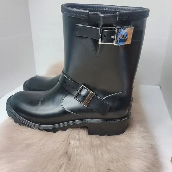 Michael Kors | Davenport Rubber Rain Boots Size 11