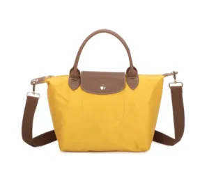 Midi Grab Handle Pouch Bag Yellow