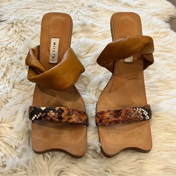 Miista Amanda Slingback Sandals