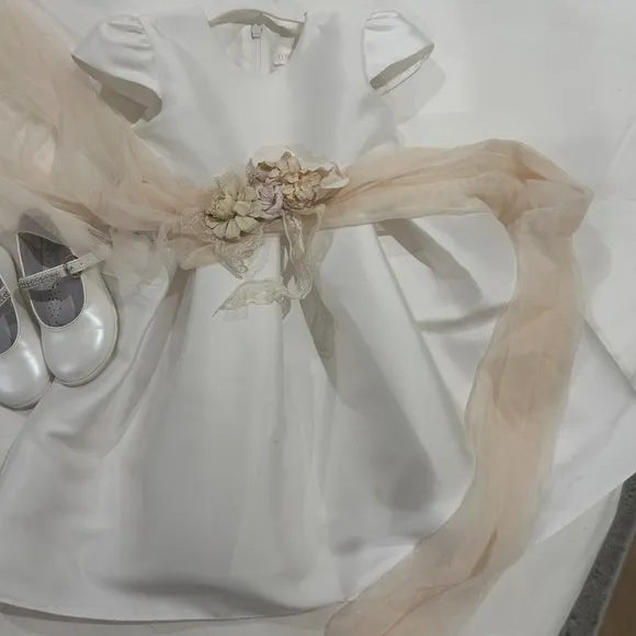 MiMiLu Designer Kids dress , flower girl, formal dress