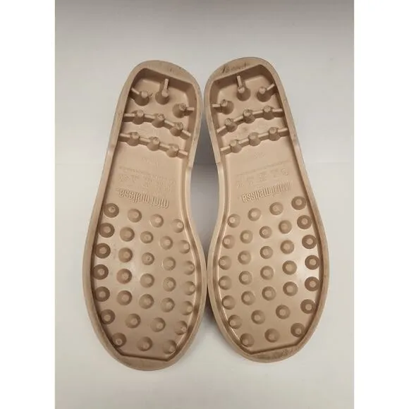 MINI MELISSA Girls Vegan Ankle Strap Rubber Sandals Size 3