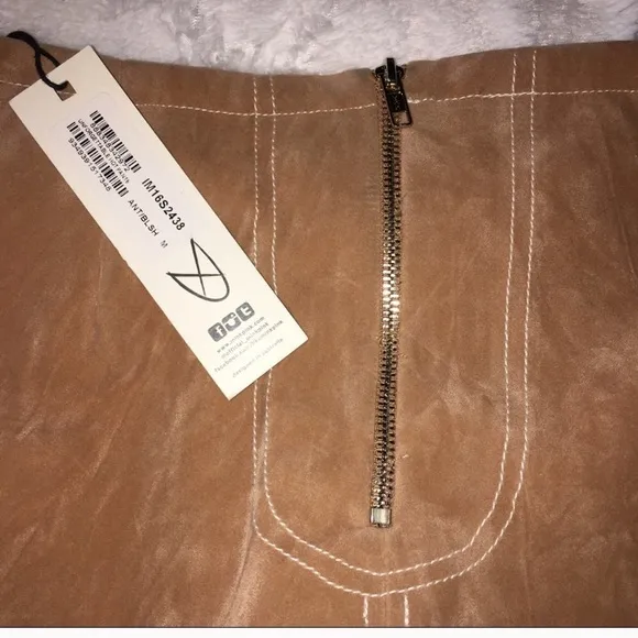 MINKPINK Suede Shorts