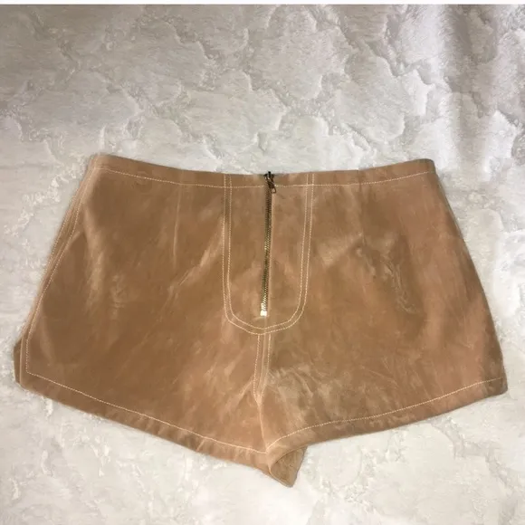 MINKPINK Suede Shorts