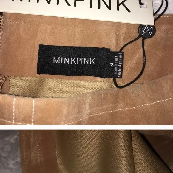MINKPINK Suede Shorts