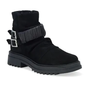 Miz Mooz Fanley Suede Buckle Boots