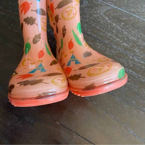 MontBell‎ Kids Youth Toddler Rubber Boots Size 11