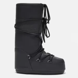Moonboot ICON Rubber Black Boots - NIB