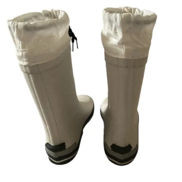 Moschino kids rubber rain boots