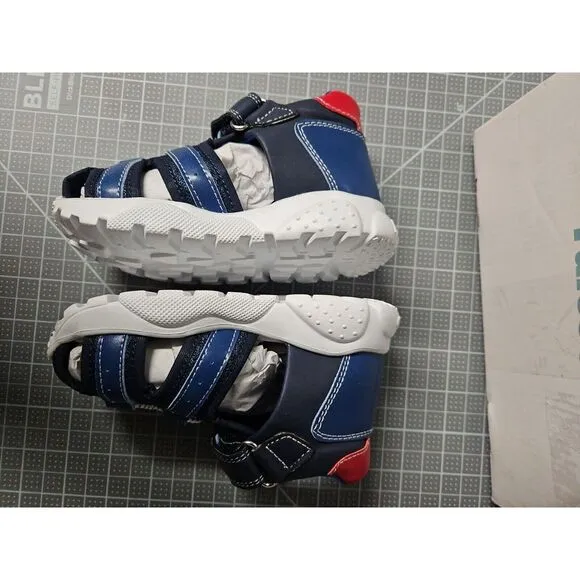Naturino Boy's Falcotto Boses VL  Navy/Red‎  sandals EU 24 (US 7.5-8 Toddlers)