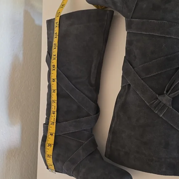Naughty Monkey knee high suede boots