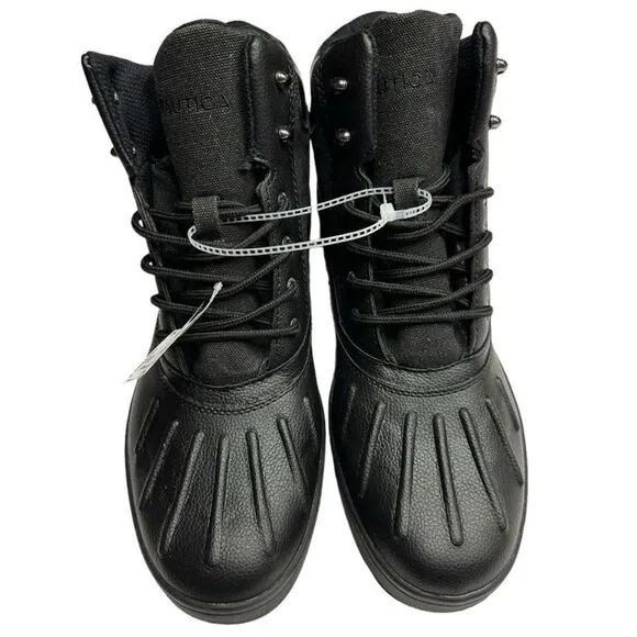 NAUTICA Men's New Bedford Black Duck Boots Men's Size‎ 15W
