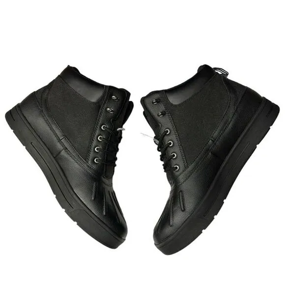 NAUTICA Men's New Bedford Black Duck Boots Men's Size‎ 15W