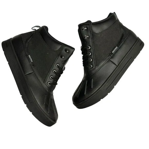 NAUTICA Men's New Bedford Black Duck Boots Men's Size‎ 15W
