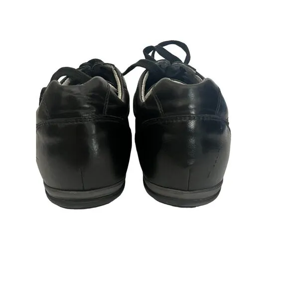 Nero Giardini Sport Sneakers •Men 42/US 10• Casual Athletic Shoes Black Leather