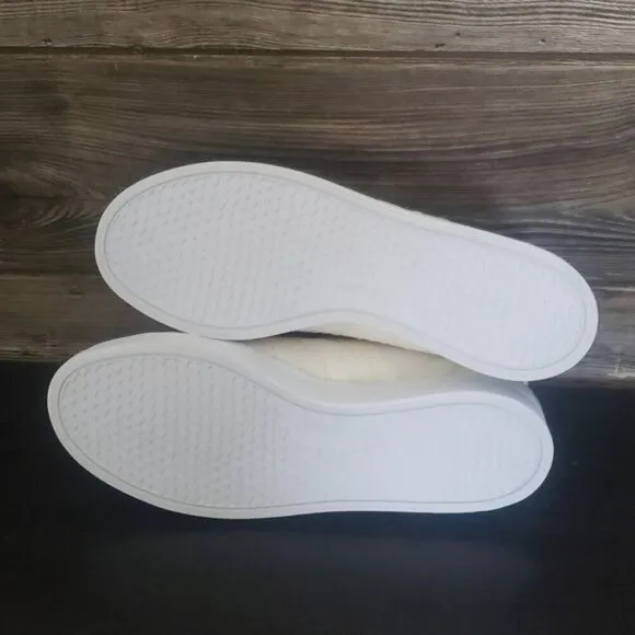 New Adidas Bravado Mid White Canvas Sneakers