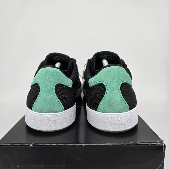 New adidas Nora 'Black Court Green' Men's Suede Shoes Size 12